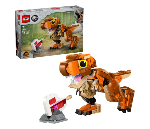 LEGO Jurassic World 76967 Mała przekąska T-Rexa - 1299010 - zdjęcie 2